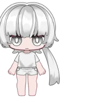 Hair Ponytail Long_004